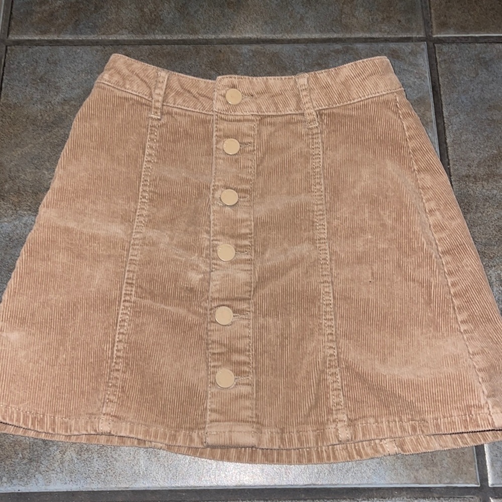 Corduroy skirt
